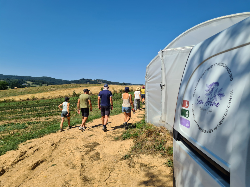 Visite de Sem'Ar&ocirc;me en juillet et en ao&ucirc;t